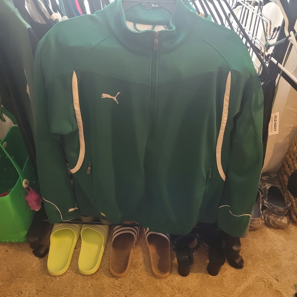 Womens puma zip up